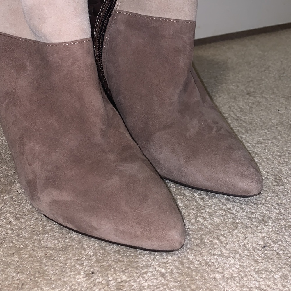 Chinese Laundry Patchwork Heeled Ankle Boots - image 3